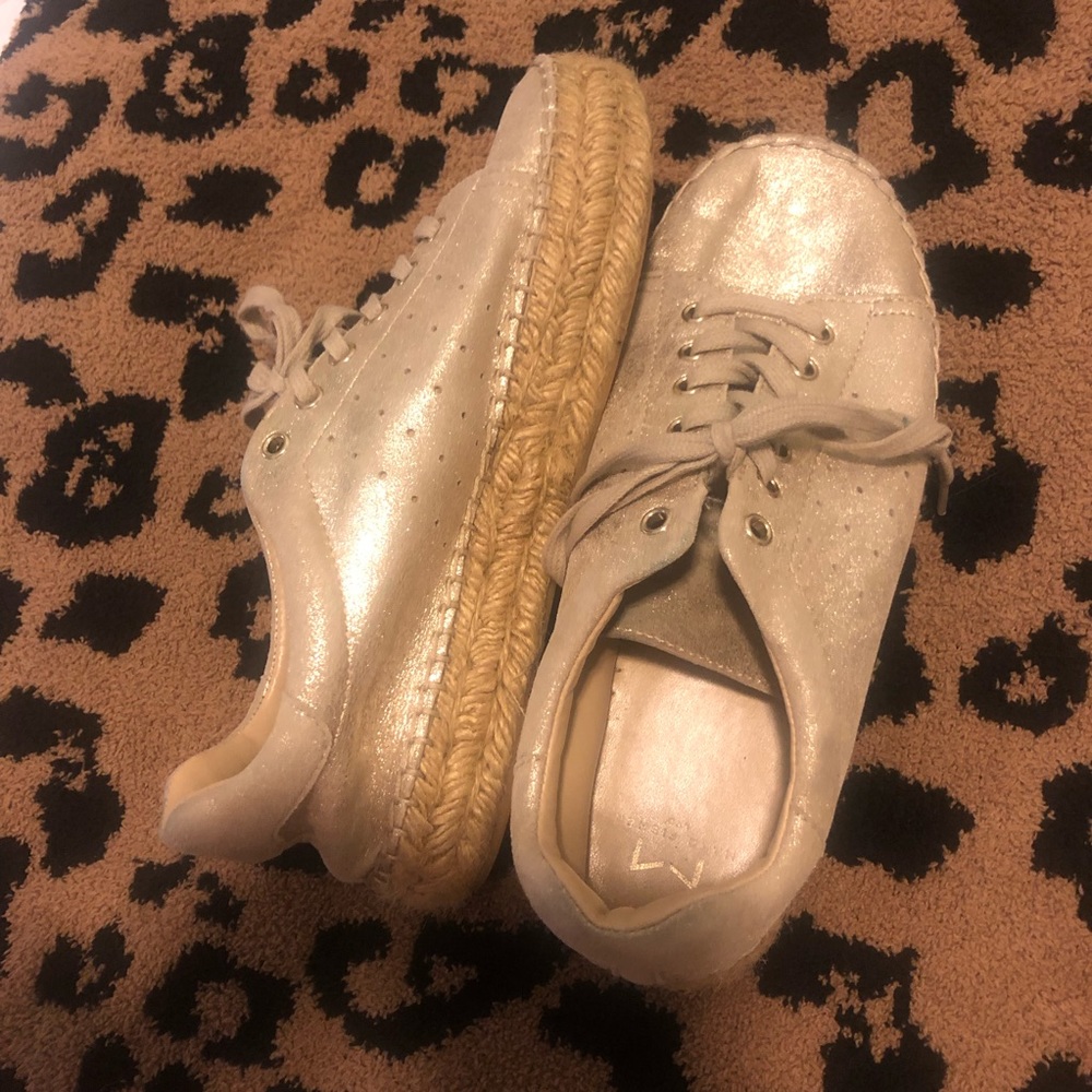 Marc Fisher espadrille platform sneaker